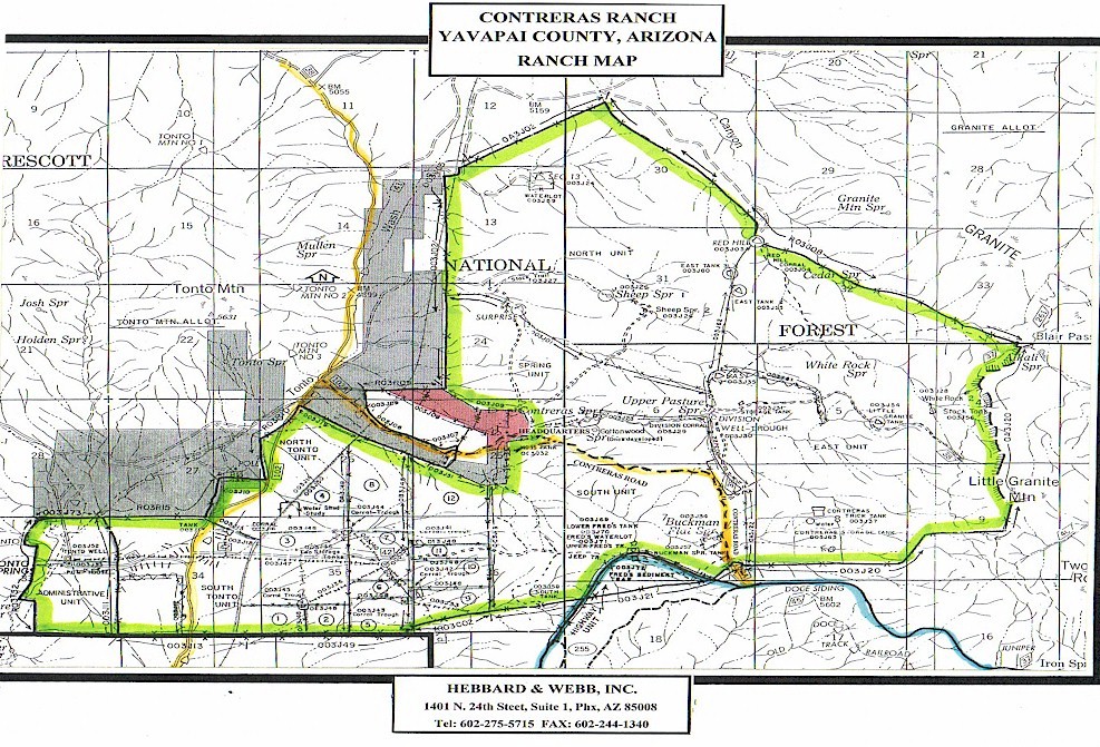 Contreras Ranch Property Map
