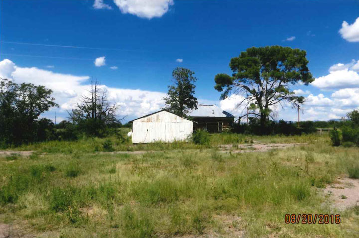 Storage and Original House at C J Ranch Headquarters