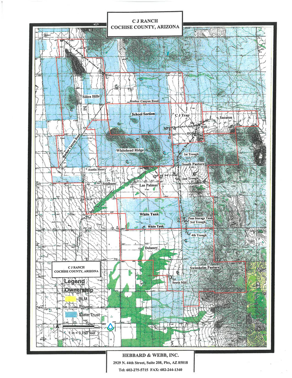 Cross Y aerial map