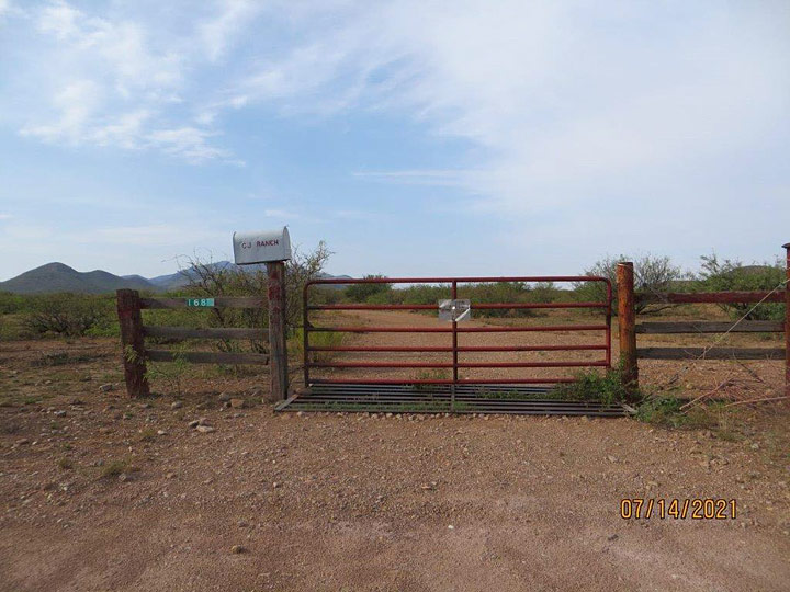 Entrance to Headquarters on Rucker Canyon Road