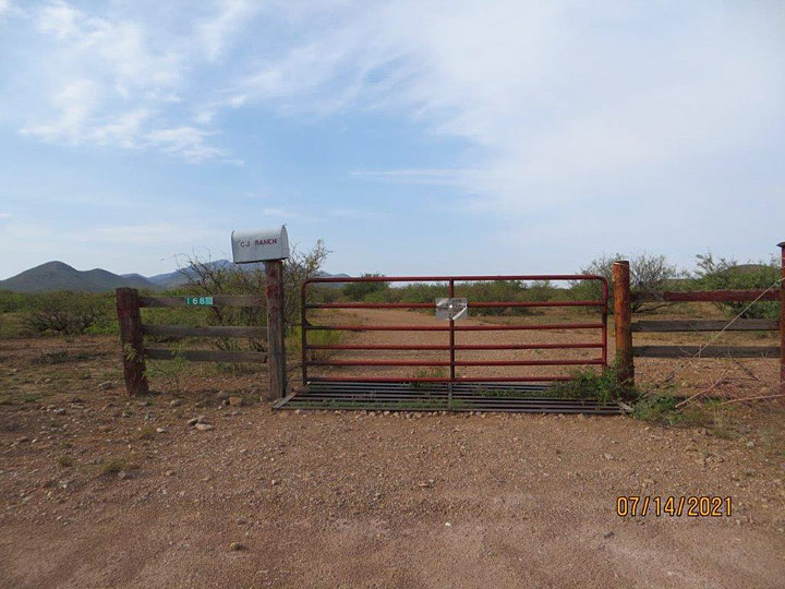 Entrance to Headquarters on Rucker Canyon Road